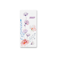 diář PVC měsíční Flowers