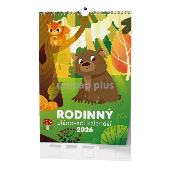 kalendář nástěnný - rodinný