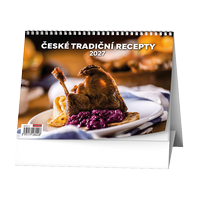 kalendář stolní - české tradiční recepty