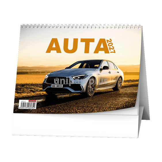 kalendář stolní - Auta