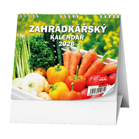 kalendář stolní - zahrádkářský