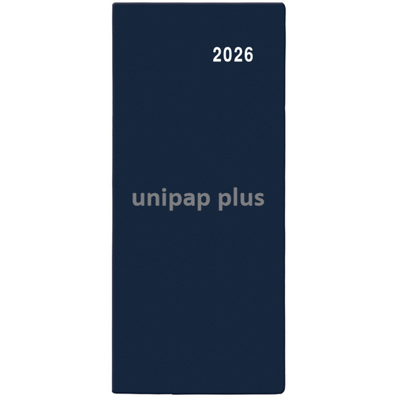 diář měsíční 79 x 179 mm  Božka - PVC modrý