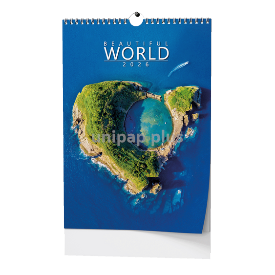 kalendář nástěnný - beautiful world