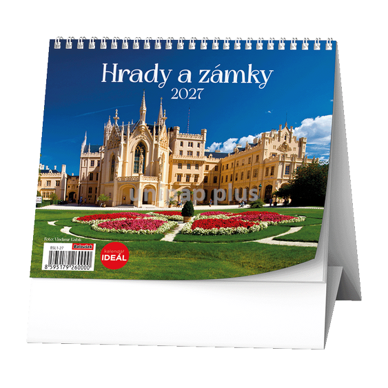 kalendář stolní - hrady a zámky