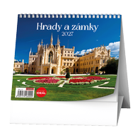 kalendář stolní - hrady a zámky