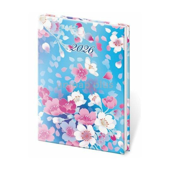 diář týdenní kapesní A7 Vario Lyra Blossom