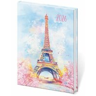 diář týdenní kapesní A7 Vario Lyra Paris