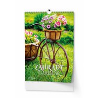 kalendář nástěnný - zahrady