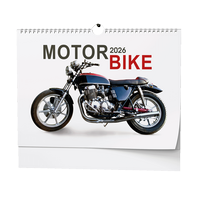 kalendář nástěnný - motorbike