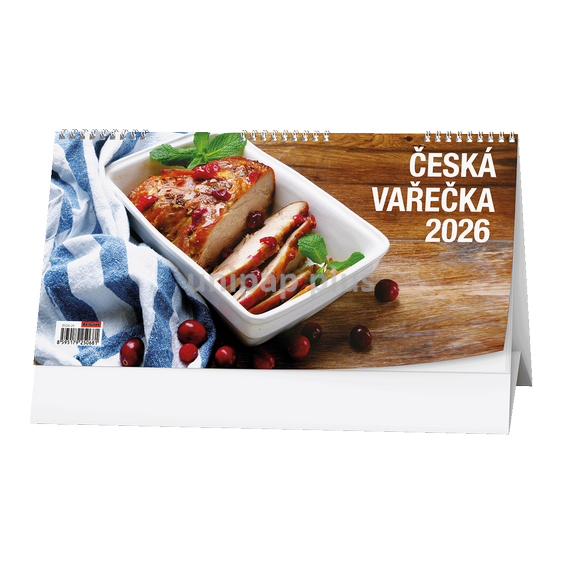 kalendář stolní - česká vařečka