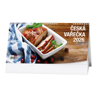 kalendář stolní - česká vařečka
