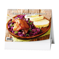 kalendář stolní - české tradiční recepty