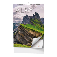 kalendář nástěnný - Alpy