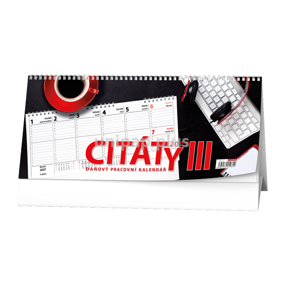 kalendář stolní - citáty III