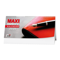kalendář stolní daňový maxi 300 x 35 mm