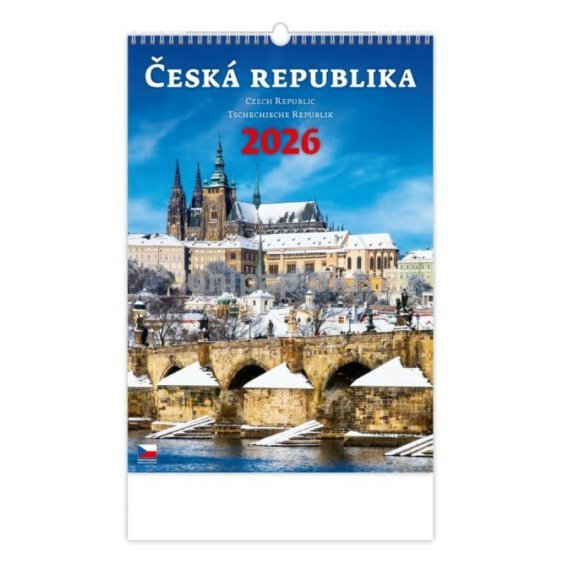 kalendář nástěnný Česká republika