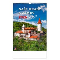 kalendář nástěnný Naše hrady a zámky