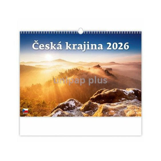 kalendář nástěnný Česká krajina