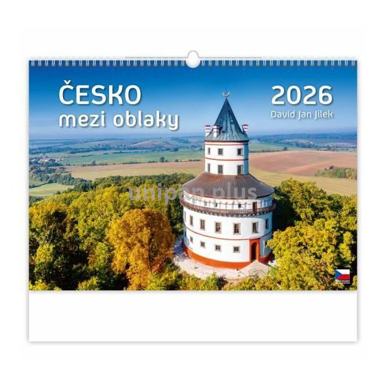 kalendář nástěnný Česko mezi oblaky