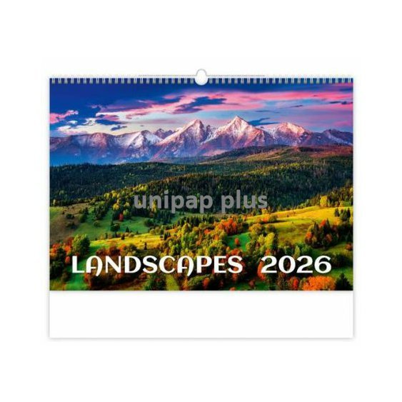 kalendář nástěnný Landscapes