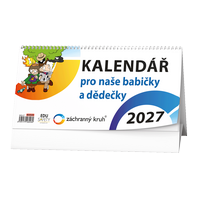 kalendář stolní - pro naše babičky a dědečky