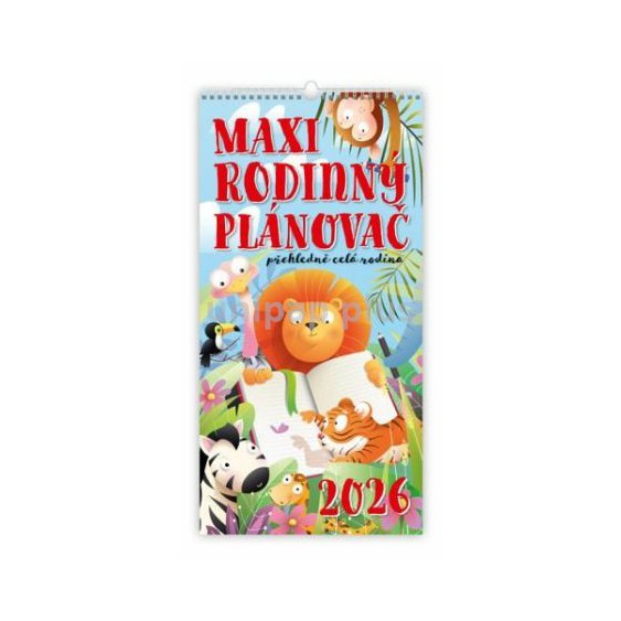 kalendář nástěnný Maxi Rodinný plánovač