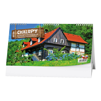 kalendář stolní - chalupy
