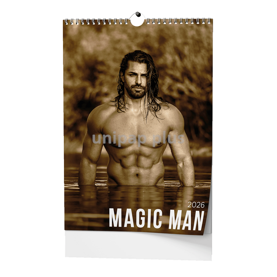 kalendář nástěnný - magic man