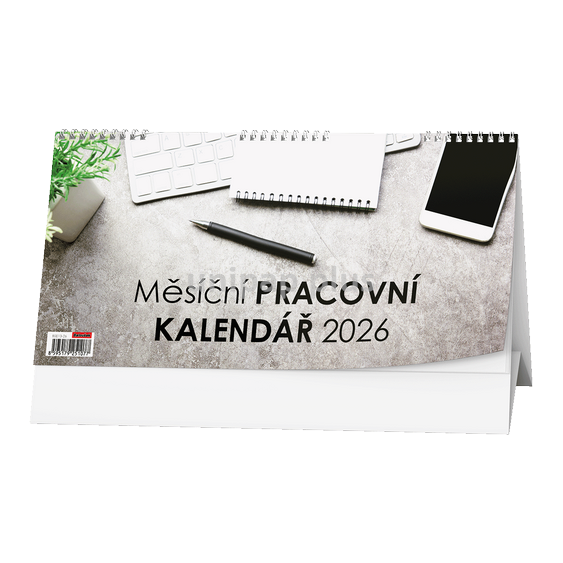 kalendář stolní - měsíční pracovní