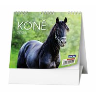 kalendář stolní - koně