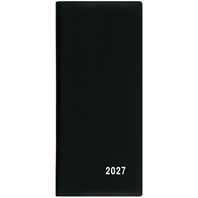 diář měsíční 79 x 179 mm Xenie - černý