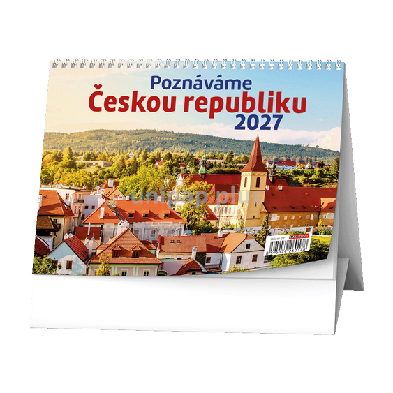 kalendář stolní Poznáváme Českou republiku