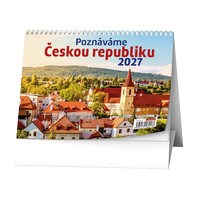 kalendář stolní Poznáváme Českou republiku