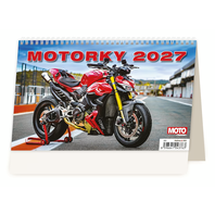 kalendář stolní motorky