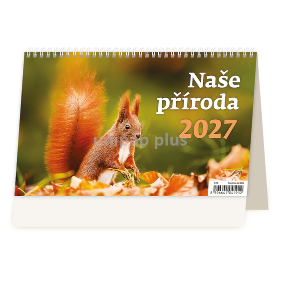 kalendář stolní Naše příroda
