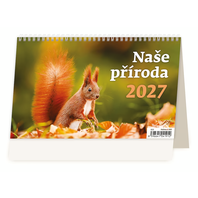 kalendář stolní Naše příroda