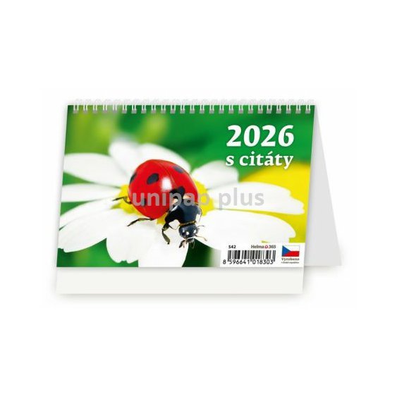 kalendář stolní Týdenní "S"