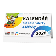 kalendář stolní - pro naše babičky a dědečky