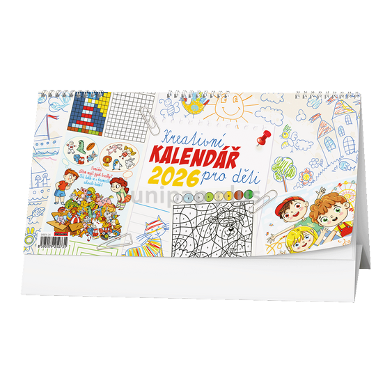 kalednář stolní - kreativní pro děti