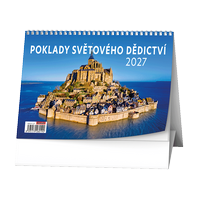 kalendář stolní - Poklady světového dědictví