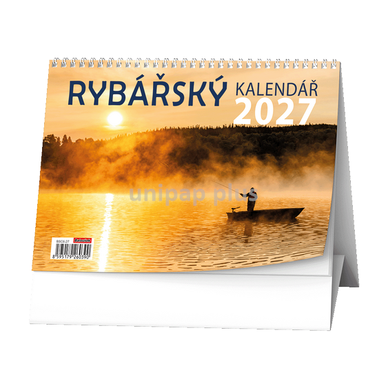 kalendář stolní - rybář