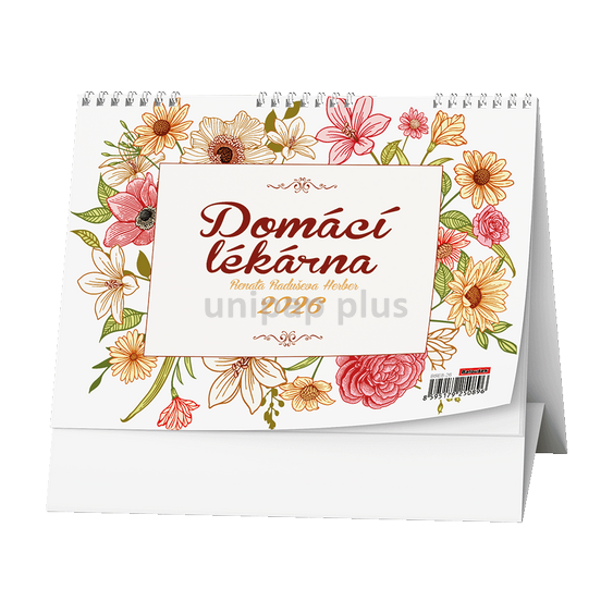 kalendář stolní - domácí lékárna Renaty Raduševy Herber