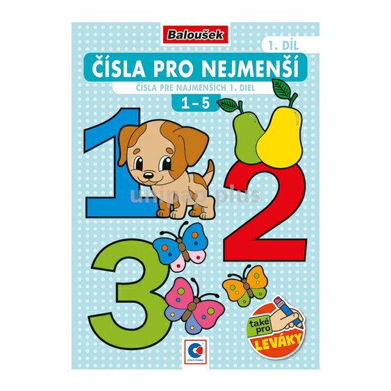 omalovánka A5 Čísla pro nejmenší 1.díl