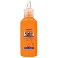 barva na sklo Amos kontura 22 ml oranžová