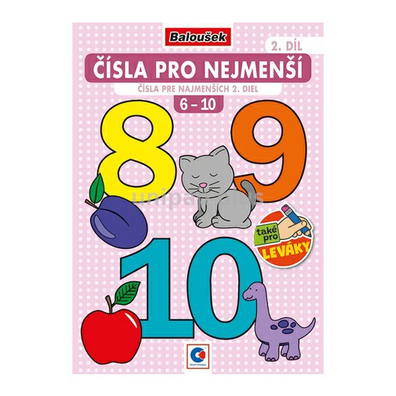 omalovánka A5 Čísla pro nejmenší 2.díl