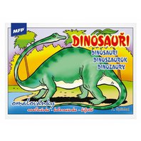 omalovánky A5 Dinosauři