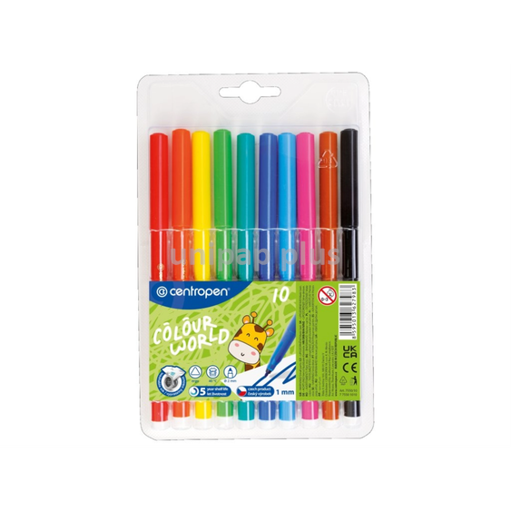 popisovač Centropen 7550 sada 10 ks