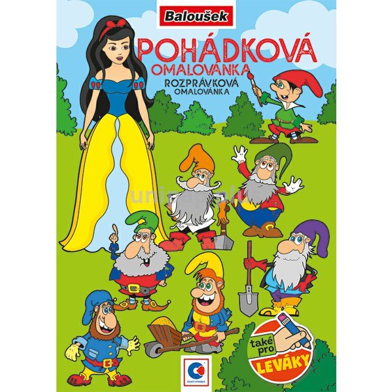 omalovánka A5 Pohádková omalovánka