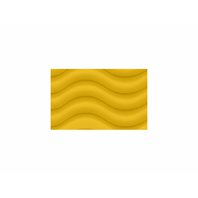 vlnitá lepenka 3D vlna 50 x 70 cm sytě žlutá