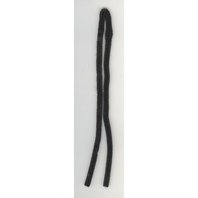 plyšový drát 50 cm x 9 mm černý
